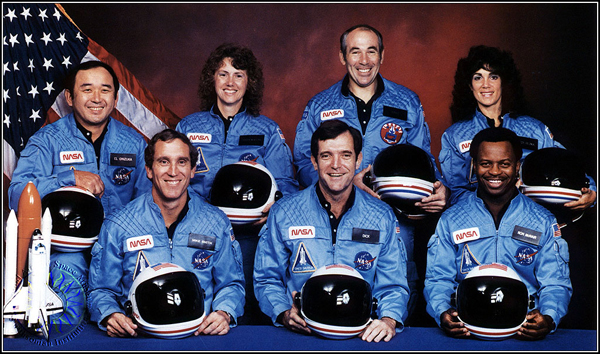 Space Shuttle Challenger Crew